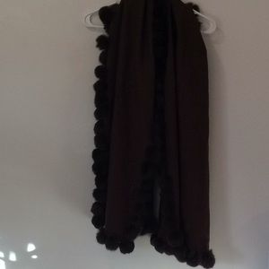 Brown Valerie Stevens scarf
